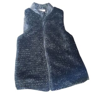 HeartSoul Girl's Faux Fur Puffer Vest - L